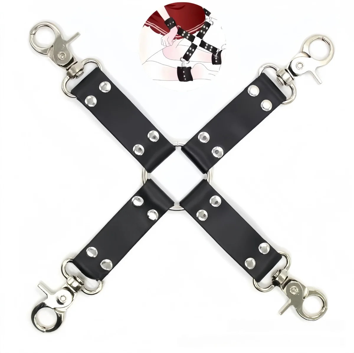 Soft Plush BDSM Handcuffs Ankle Cuffs for Couples Play