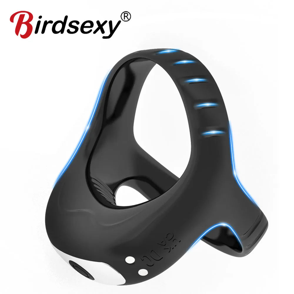 Vibrating Cock Ring for Men, Delay & Pleasure Toy