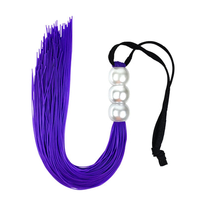 Silicone BDSM Whip Flogger with Tassels for Couples Play