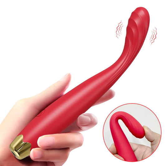 Penetration Vibrator Dildo for Women, Clitoral Stimulator