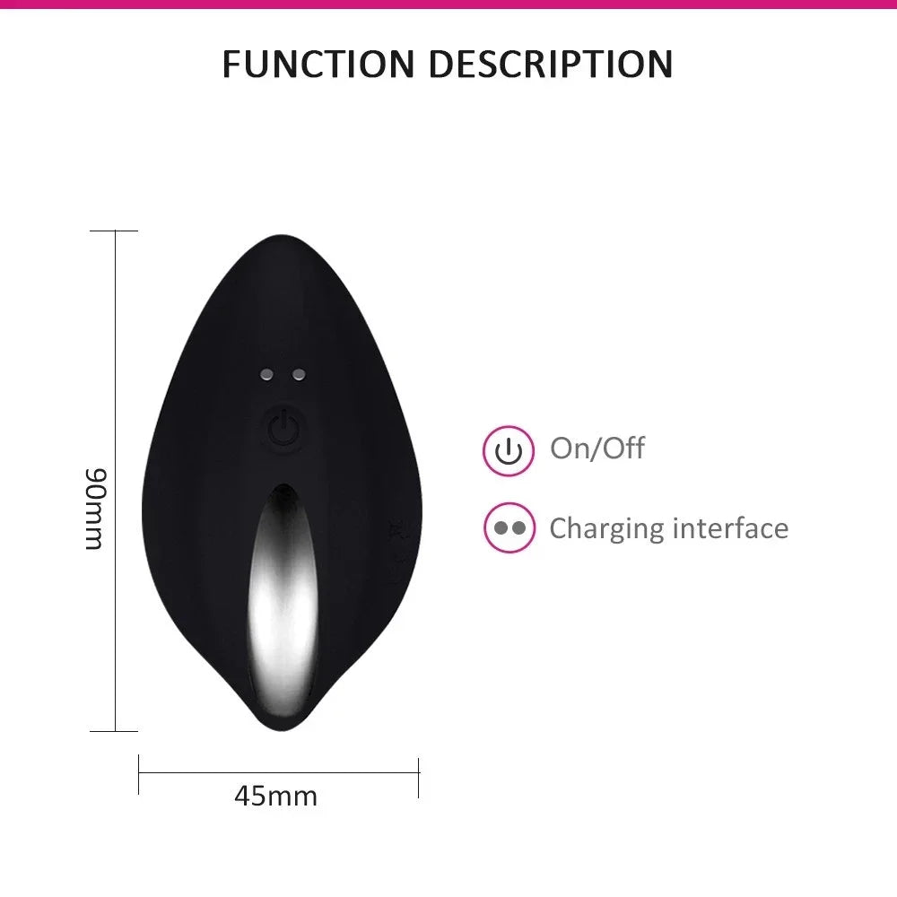Wearable Butterfly Clitoral panties Vibrator for Women, Silent