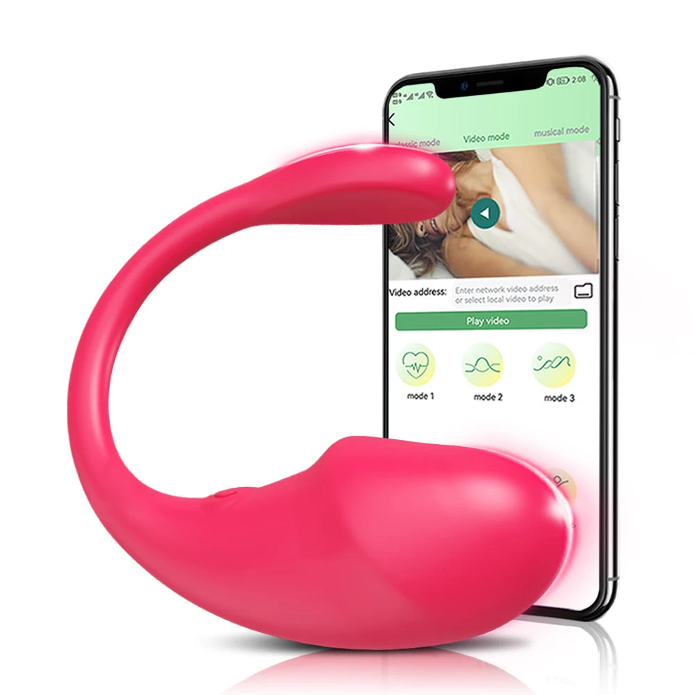 App Control Bluetooth Vibrator for Women & Couples Play