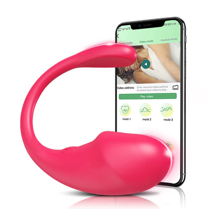 App Control Bluetooth Vibrator for Women & Couples Play