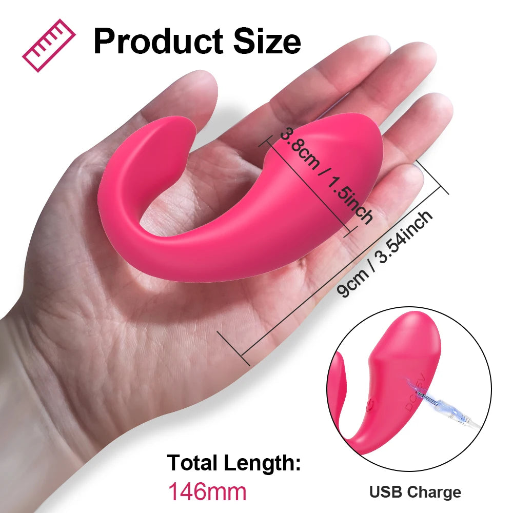 App Control Bluetooth Vibrator for Women & Couples Play