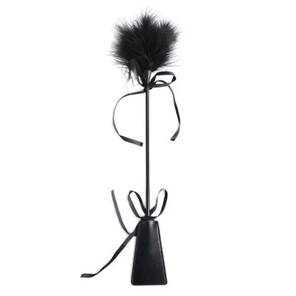 BDSM Feather Tickler Whip Flogger for Flirting Play