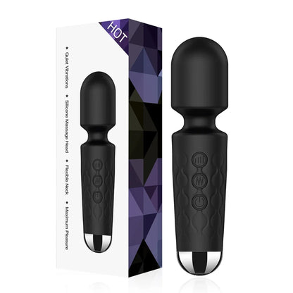 20 Speed AV Magic Wand Vibrator for Women G-Spot & Clit