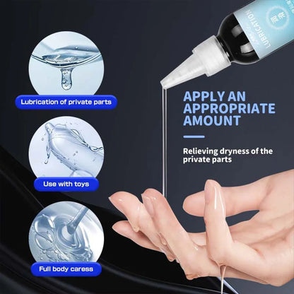 Water-Based Lubricant for Men & Women, Travel-Friendly
