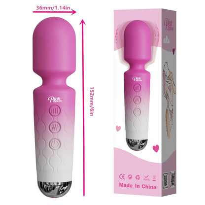 20 Speed AV Magic Wand Vibrator for Women G-Spot & Clit