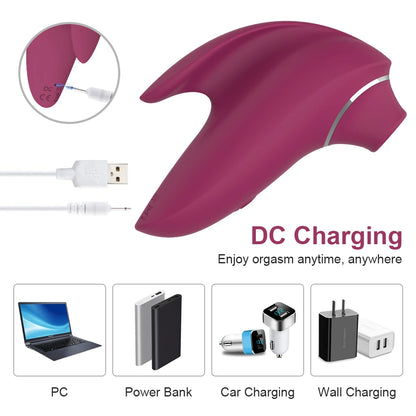 Sucking Vibrator for Women, Clitoral Oral Stimulator