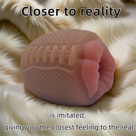 Realistic 3D Male Masturbator Cup, Oral & Vagina Toy
