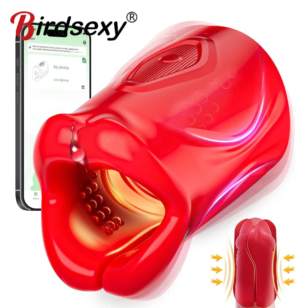 Male Masturbator with 9 Vibration Modes for Men