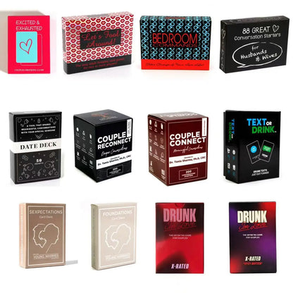 English Sexual Position Cards for Couples’ Bedroom Play