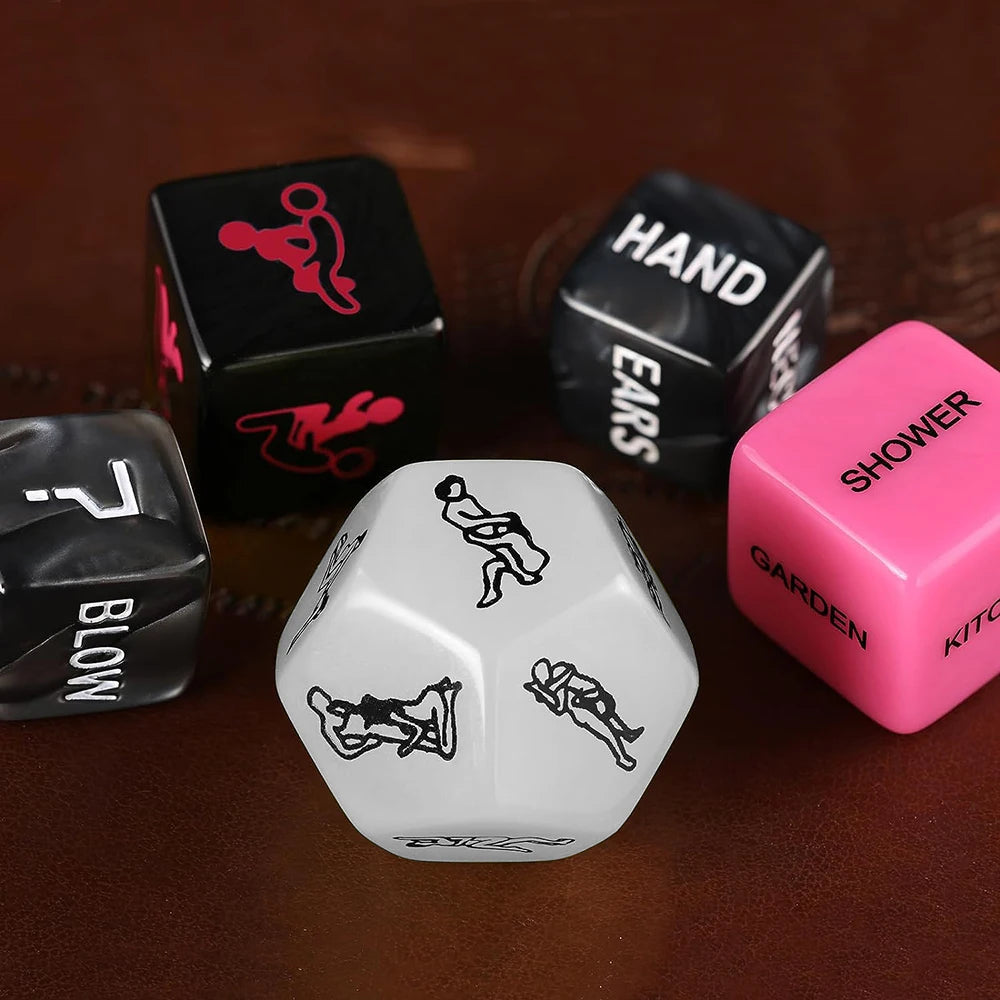 Couple’s Adult Sex Dice Game, Flirting & Bedroom Fun