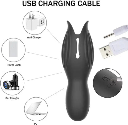 Automatic Licking Male Masturbator Cup with Vacuum Pump