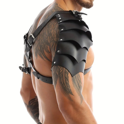 PU Leather Chest Harness Belt for Men Cosplay and Party