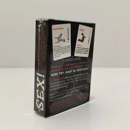 50-Piece BDSM Sexual Position Cards & Bondage Games