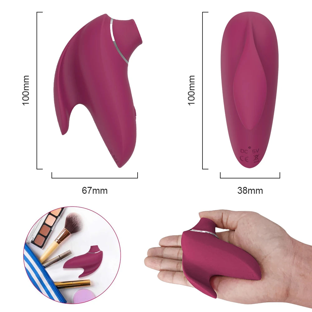 Sucking Vibrator for Women, Clitoral Oral Stimulator
