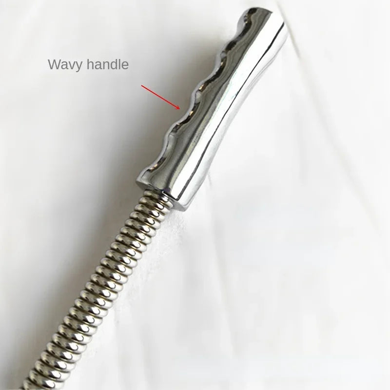 Stainless Steel Handle BDSM Whip Flogger for Spanking Play