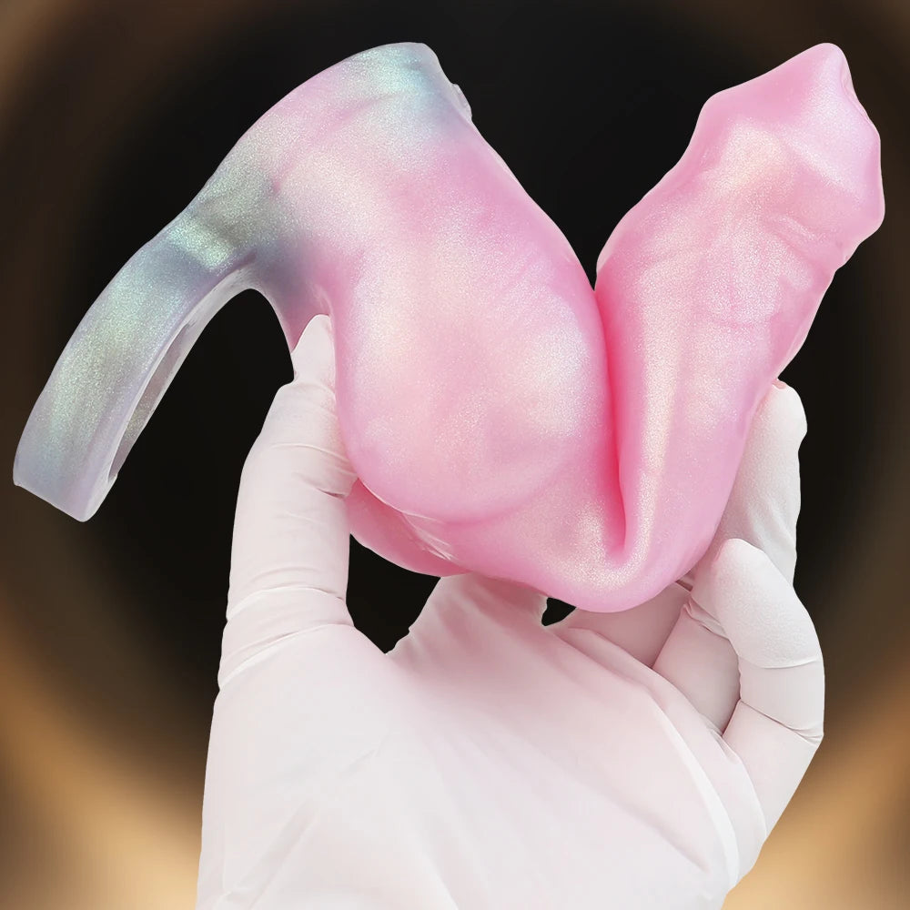 Enhanced Dog Sleeve with Cock Ring for Men’s Pleasure